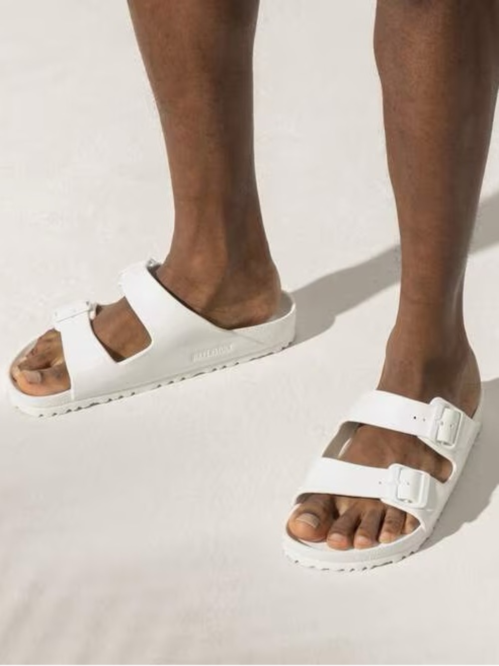Birkenstock Arizona Essentials Waterproof Slide sandals in size 38